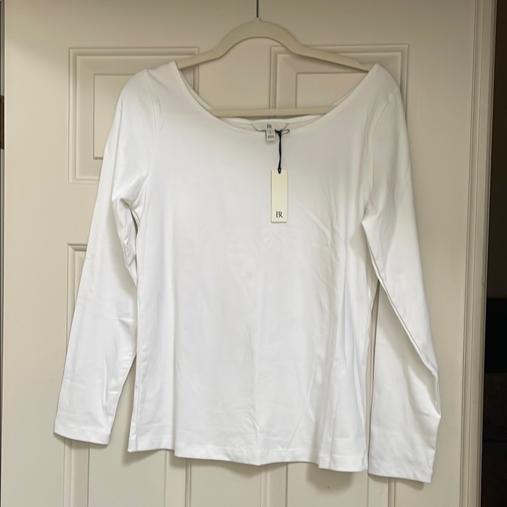 Banana Republic Long Sleeve Tee L NWT